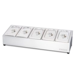 COZZE pizzafeltét tároló, feltétállomás