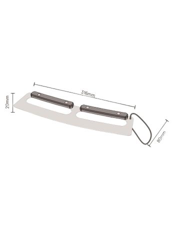 COZZE Pizzakés, pizzavágó