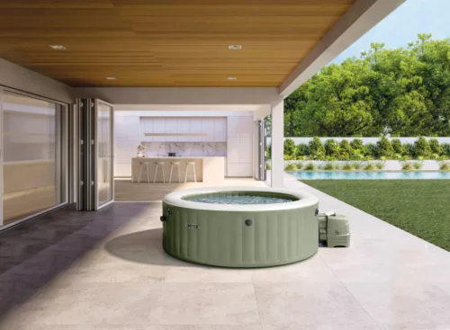 Intex 28428NP PureSpa hatszemélyes felfújható pezsgőfürdő hidromasszázzsal, 216 × 71 cm
