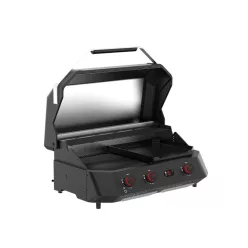 COZZE Plancha 800 COMBO gázüzemű grill+rostlap 3 égős
