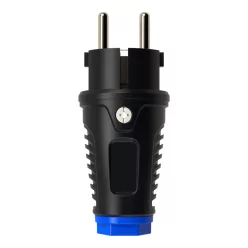 Földelt dugvilla, schuko 16 A 250 V ~, Gumi, IP54