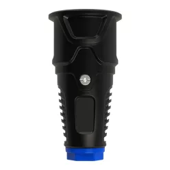 Commel grounded socket, Schuko, 16 A 250 V~, rubber IP20