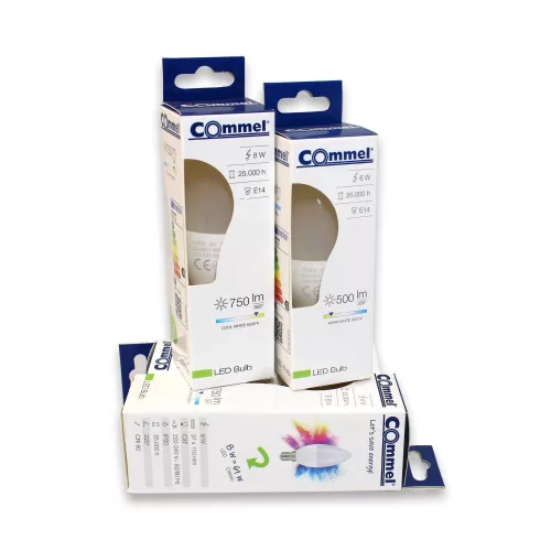 Commel LED bulb A65 16W E27 3000K