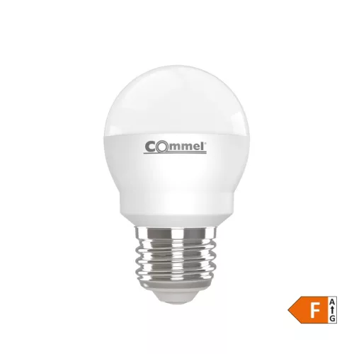 Commel Led izzó mini gömb G45 4,9W E27 3000K