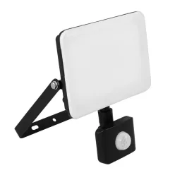   Commel LED floodlight 20 W 2100 lm, 4000K IP65 with cable gland and motion sensor