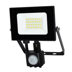 Commel LED floodlight 20 W 1600 lm, 4000K with motion sensor