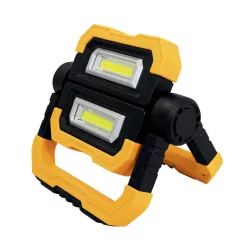   Commel LED work floodlight 10W, portable, rechargeable, 900 lumens