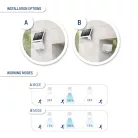 Commel LED reflektor, napelemes, mozgásérzékelővel, 8W,  