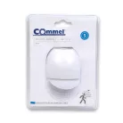 Commel motion sensor, wall-mounted IP44 12m