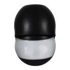 Commel motion sensor, wall-mounted black IP44 12m