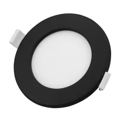   Commel recessed LED panel 6W round 2700/4000/6500K 115mm black