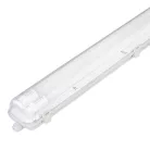 Commel LED batten light fitting, dust and waterproof, with 2 LED tubes 2x10 W 66 cm