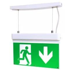  Commel LED emergency exit sign light, 3-hour emergency runtime, 2.2W