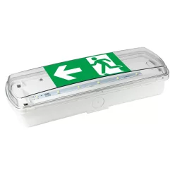   Commel LED emergency lighting fixture, 3-hour emergency runtime, 2.5W IP65 6500K
