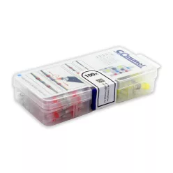 Commel heat shrink tube connector set with solder, 100 pcs
