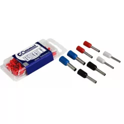 Commel insulated end sleeve 0.75 mm², 100 pcs