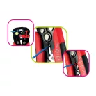Commel wire stripper and crimping plier