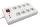 Commel power strip with surge and overload protection, 8 sockets, 2 USB ports, 3m, 16A, 3500W