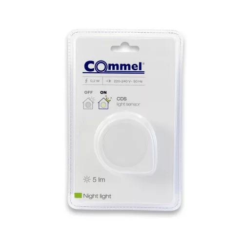 Commel LED night light with dusk sensor 0.2 W