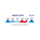 Commel LED inspection and work lamp, 800 lumens 10 W