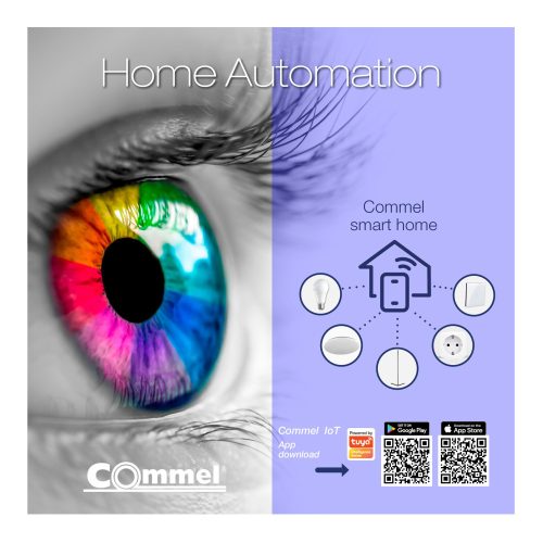 Commel LED smart Wifi ceiling lamp 26cm, 12W