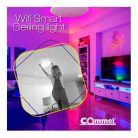 Commel LED smart Wifi ceiling lamp 26cm, 12W