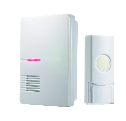 Commel wireless doorbell, 36 melodies, 300 m range, white