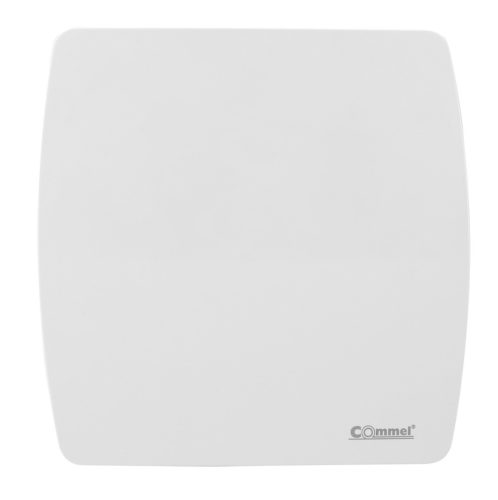 Commel elszívó ventilátor 100 mm, időzítővel, záró lamellával, golyóscsapágyas  12 W, 95 m³/h , 34 dB