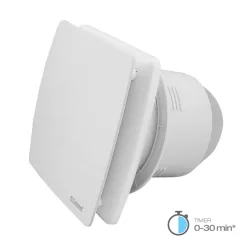   Commel elszívó ventilátor 120 mm, időzítővel, záró lamellával, golyóscsapágyas  16 W, 160 m³/h , 34 dB
