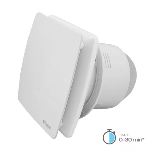 Commel elszívó ventilátor 150 mm, időzítővel, záró lamellával, golyóscsapágyas  18 W, 240 m³/h , 34 dB