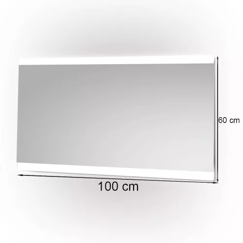 Liv 100 Spiegel mit LED-Beleuchtung