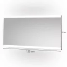 Liv 120 Spiegel mit LED‑Beleuchtung