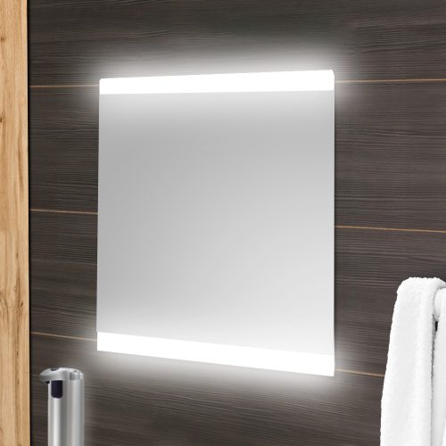 Liv 60 mirror with LED lighting