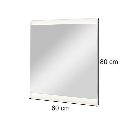 Liv 60 mirror with LED lighting