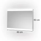 Liv 80 Spiegel mit LED‑Beleuchtung