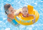 Intex 56585 felfújható baba úszóülés háttámlával