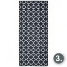 Kültéri szőnyeg szett 0,8 x 1,8 m 9 db vegyes minta