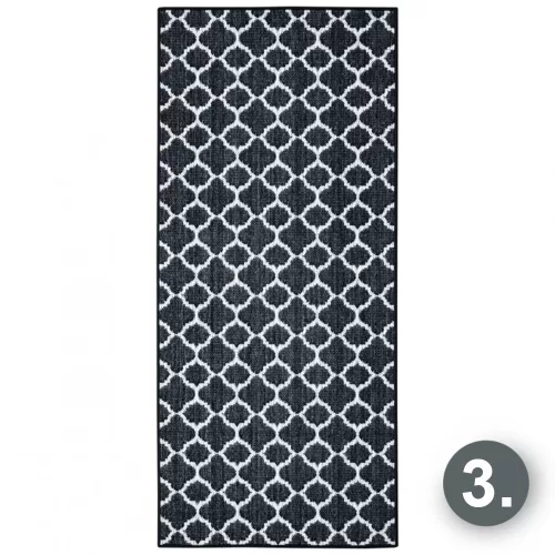 Kültéri szőnyeg szett 0,8 x 1,8 m 9 db vegyes minta