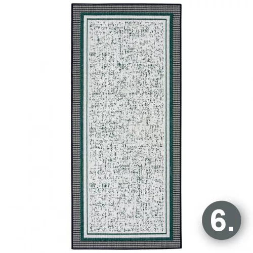 Kültéri szőnyeg szett 0,8 x 1,8 m 9 db vegyes minta