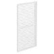 LUXE Lamellás oldalpanel (R) 123x218cm 4 m-ig fehér