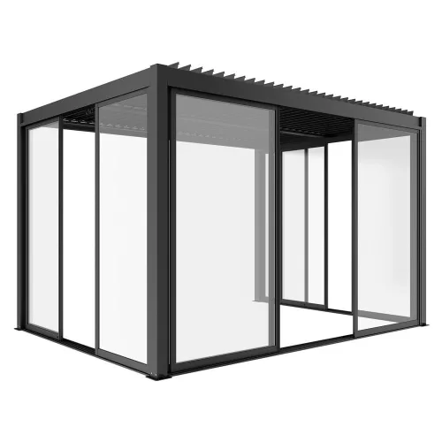 LUXE S8 tolóajtók 270x218cm 3 m-ig antracit