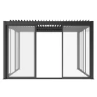 LUXE S8 tolóajtók 270x218cm 3 m-ig antracit