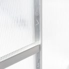 Polikarbonát üvegház 250 x 310 x 124/205 cm