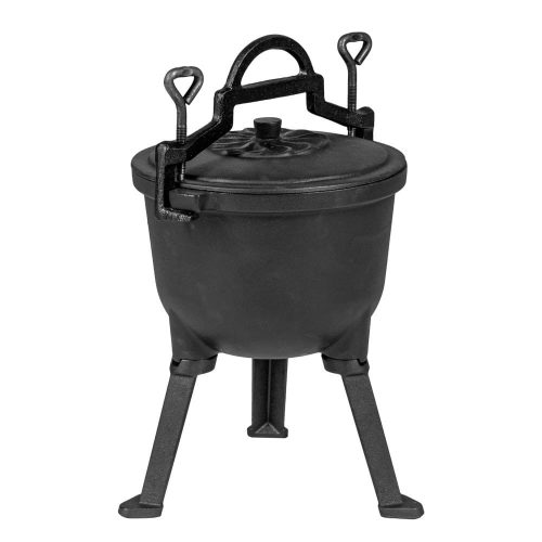 Öntöttvas edény lábakkal 5 literes zománcozott