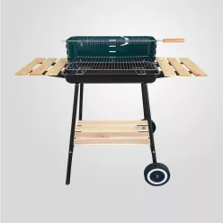 MIR244 téglalap alakú görgős széngrill