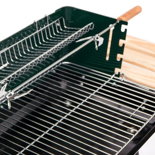 MIR244 téglalap alakú görgős széngrill