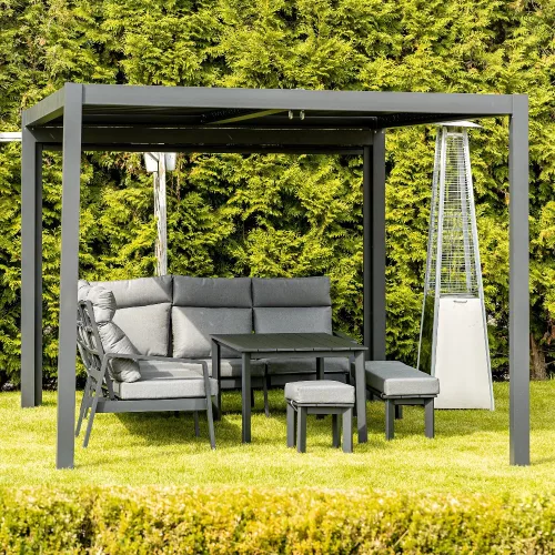 Luxe alumínium pergola 3x4