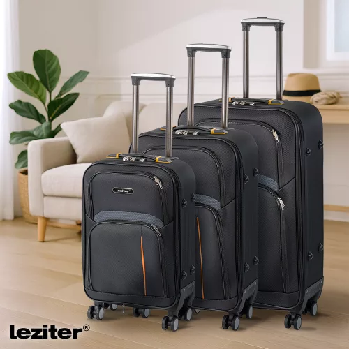 TraveLux light kabinbőrönd puha levehető kerékkel 55x40x20 cm