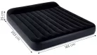 Intex 64144 nagyméretű kétszemélyes felfújható ágy fejtámlával, 203 × 183 × 25 cm