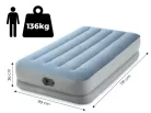 Intex 64157 egyszemélyes felfújható ágy beépített USB-s elektromos pumpával, 191 × 99 × 36 cm